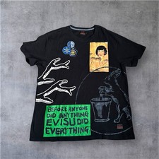 Men’s Evisu Print T Shirt Before Anyone Did Anything Size XL