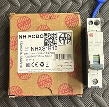 Wylex NHXS1B16 16 Amp Compact Miniature RCBO