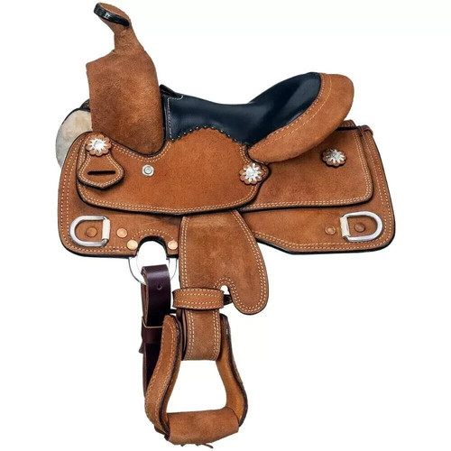 Western horse saddle - western, 8"