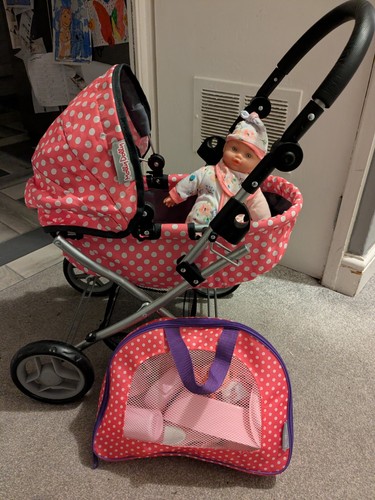 Molly dolly dolls pram toy - dolly,