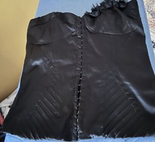 Rise Basque/ Corset Top Front Hook And Eye And Back Zip Fastening Size 14 BNWOT