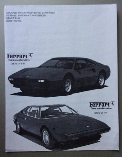 Ferrari 308 gt4 gtb orig - gt4,