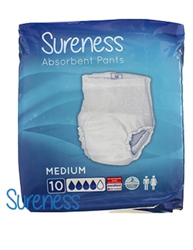 10pcs sureness absorbent pants - absorbent,