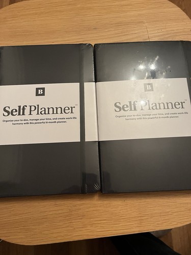 Two black self - planners,