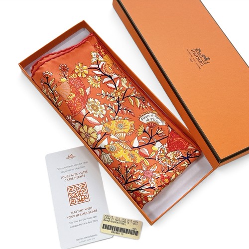 Rare hermes carre - hermes, silk