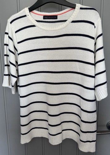 Ladies white and navy short - ladies,