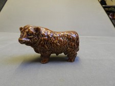 Whisky Flask collectable "HIGHLAND CATTLE BULL" 