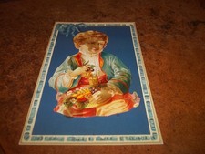 Postcard Victorian Scraps Mamelok Press VGC Archives Written on NOT posted