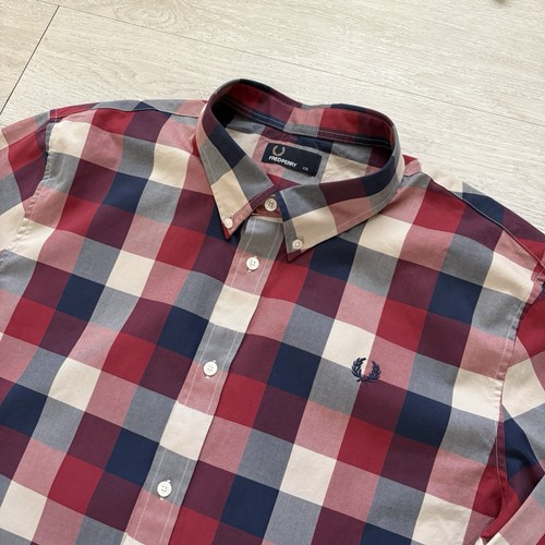 Fred perry long sleeve check - sleeve,