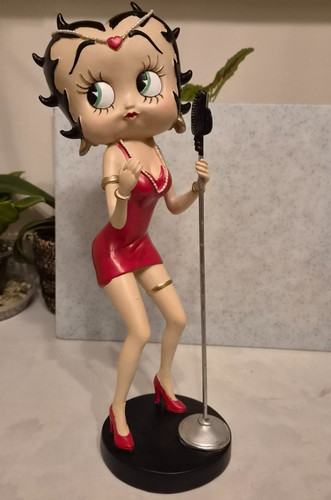 Betty boop singing microphone - boop,