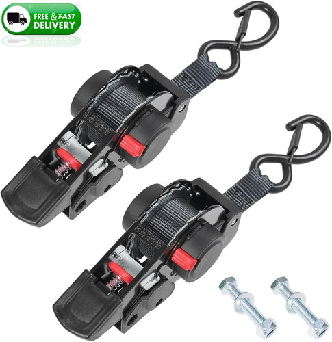 Retractable ratchet straps - retractable,