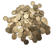 Job Lot of 200 Sixpence Coins