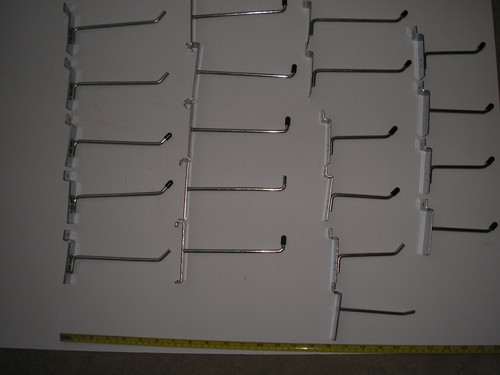 Slatwall shop fittings chrome - slatwall,