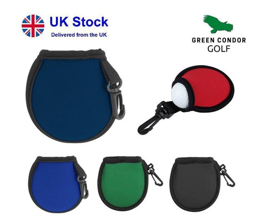 Golf ball cleaner pocket - pocket, pouch