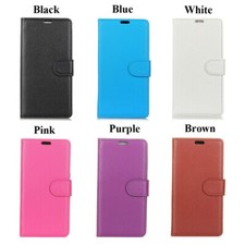Leather flip wallet - wallet, cover