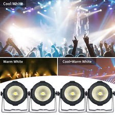 4x 200W COB LED Par Can Light DMX Stage DJ Audience Light For Party Club Wedding