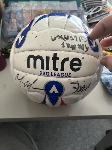 Mitre football signed - mitre,