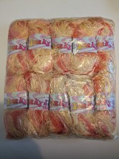500G SIRDAR FUNKY FUR MAGIC – 612 BUTTERCUP orange yellow – WOOL YARN 4mm DK