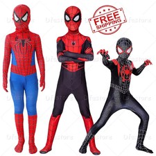 Kids SpiderMan Cosplay Costume