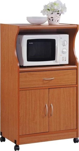 Hodedah microwave cart one - hodedah, w/one