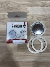 Bialetti Ricambi, Includes 3 Gaskets - 1 Plate Moka Express and Dama, BIA640310