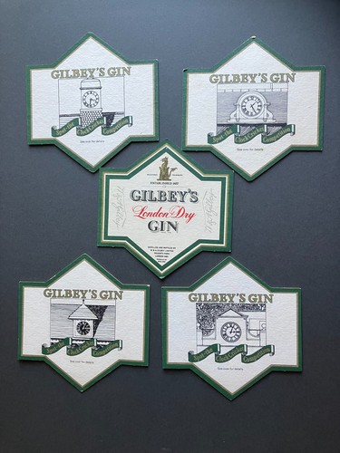 Vintage 1983 gilbey gin bar - gilbey's,