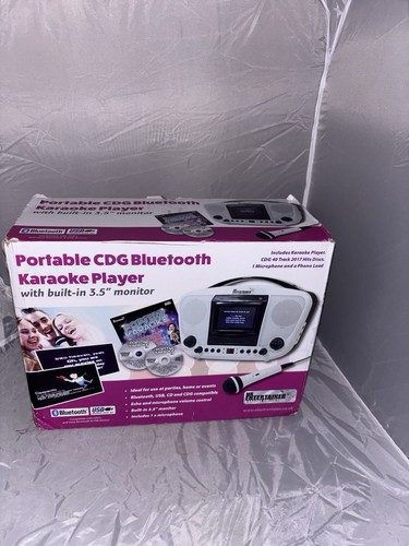 Portable karaoke machine - karaoke,