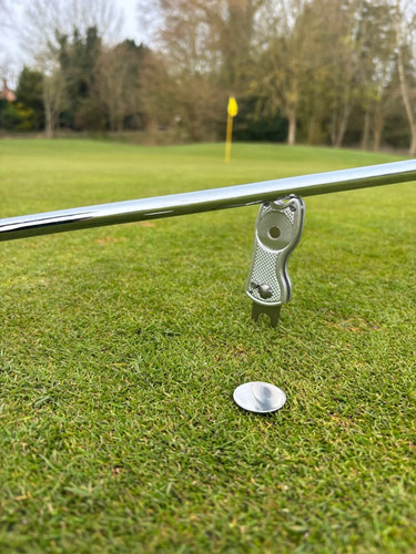 Silver pitch mark - silver,