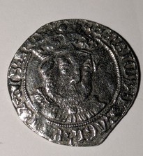 Henry 8th VIII Groat Hammered Coin 1509-1547 WRL Westair Reproduction Free P&P