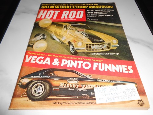 Hot rod march 1971 - march, 1971,