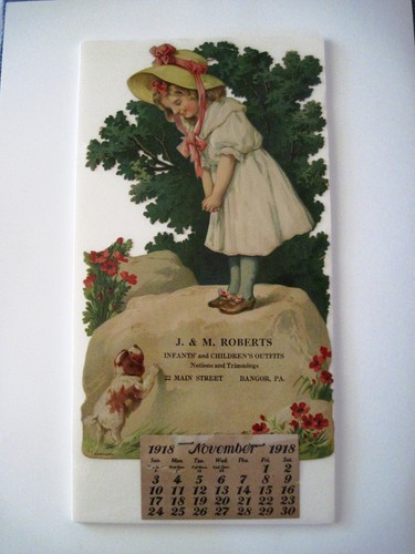 Stunning 1918 die cut - die,