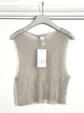 ZARA Sparkly RHINESTONE MESH