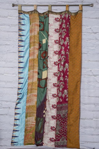 Indian vintage sari patchwork - indian,