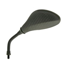 Mirror flash carbon-look left