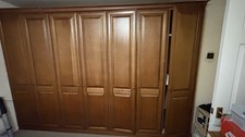 Solid Mahogany Wood Fitted Wardrobes