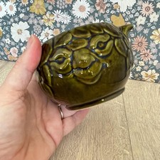 Vintage Mint Sace Face Pot -