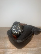 Men’s Spinnaker Automatic Watch Brown Leather Strap 42mm