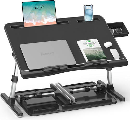 Laptop bed table - laptop, table,
