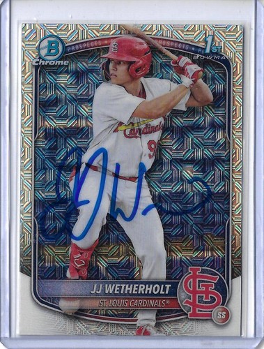 Wetherholt autographed 2025 - jj,