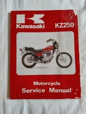Kawasaki KZ250 factory service manual 1980 KZ250 C1, D1, G1