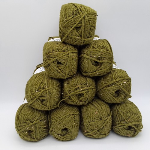 Papatya chunky tweed with wool - with,