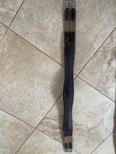 Brown shaped English Leather The Native Pony Saddle Company show Girth 50”  