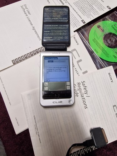 Sony clie peg - peg-t625c, pda