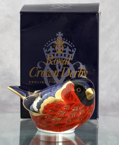 Royal crown derby bullfinch - royal,