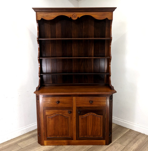 Dresser large walnut display - large,