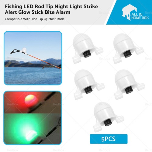 Fishing led rod tip - rod, night