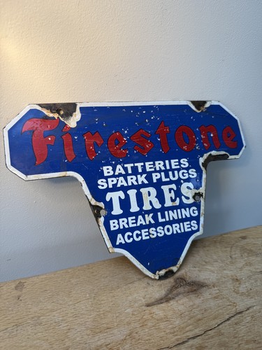 Firestone tyres enamel - firestone,
