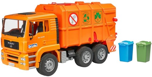 Bruder scania dustbin truck - bruder,
