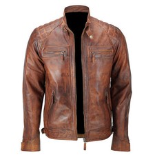 Mens Biker Vintage Motorcycle