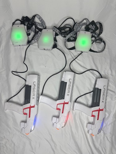 Laser three players - laser, x